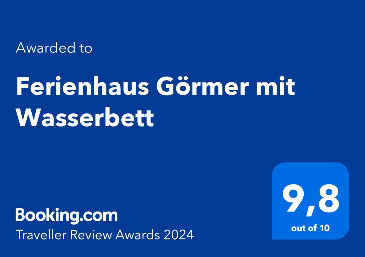 Ferienhaus Goermer Mit Wasserbett Schmolln  Exterior photo
